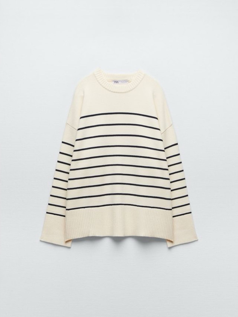 ZARA striped sweater